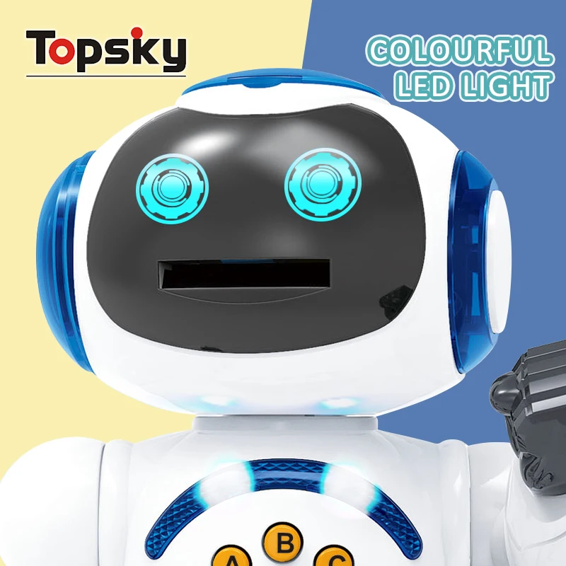 High Quality Multifunctional RC Intelligent Programming Robot Toys Interactive Remote Control Smart Robot Toys for Children