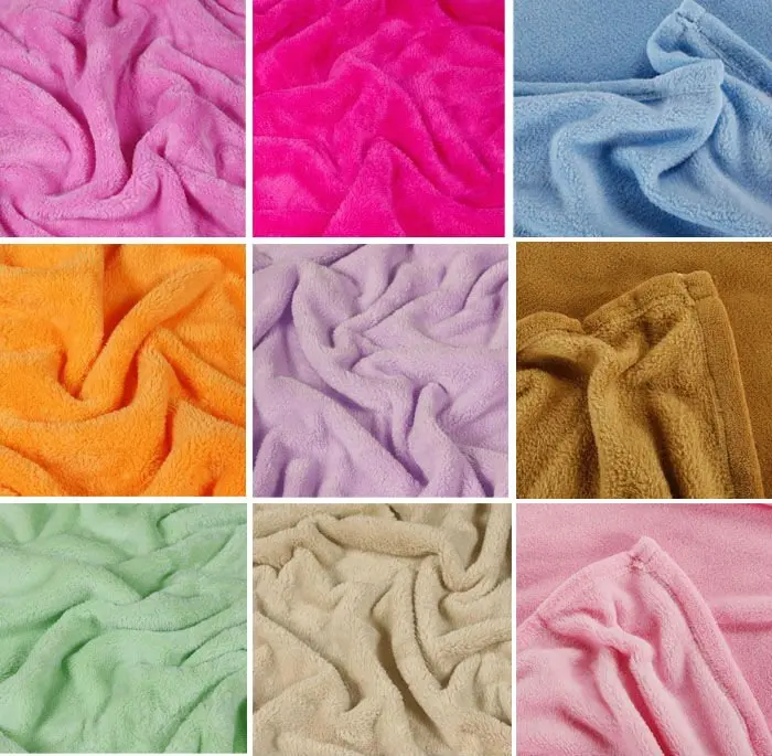 
2021 100%Polyester knitted Coral Fleece Fur Soft Fabric For Garment 