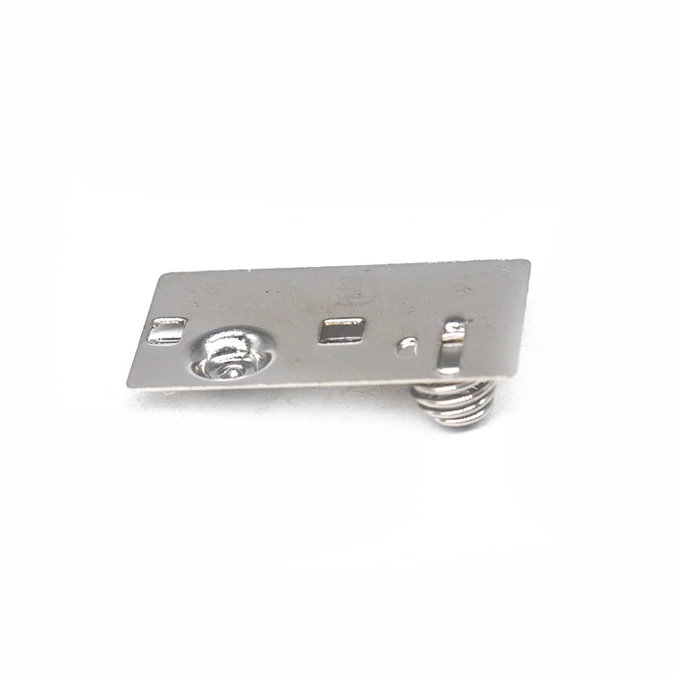 Custom Made Battery Contacts Plate Battery Terminal Flat Spring for Flat Battery Contacts