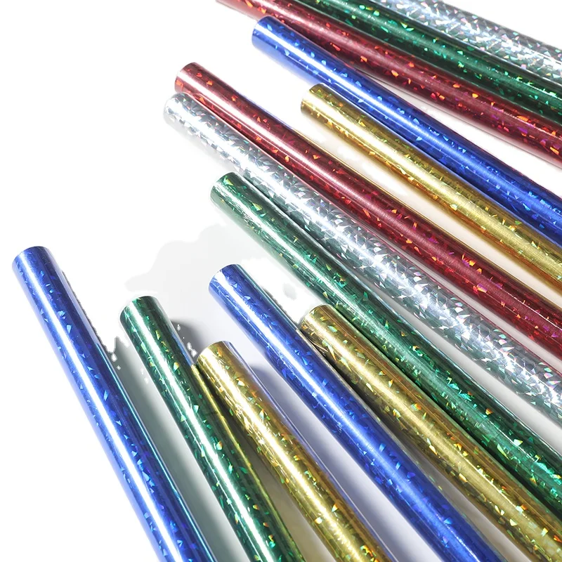 Luxury Fancy Design  Laser film Manufacturers supply Gift Wrapping Paper for Christmas upmarket