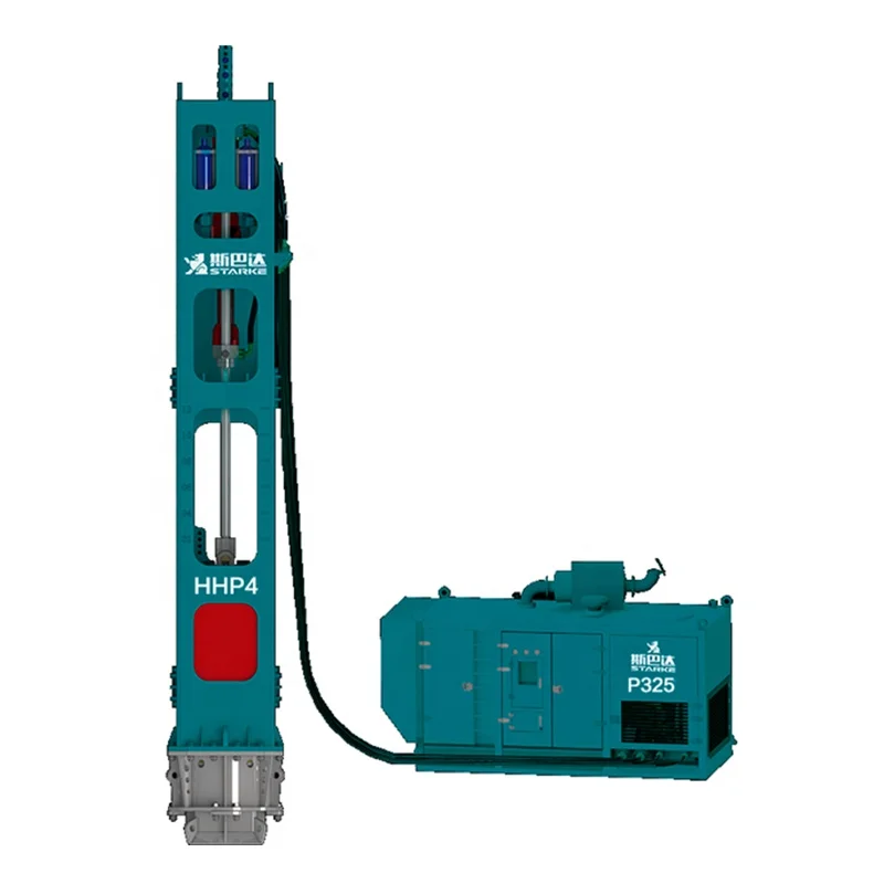 Powerful Starke brand model HHP4 hydraulic impact pile hammer with best price for sale