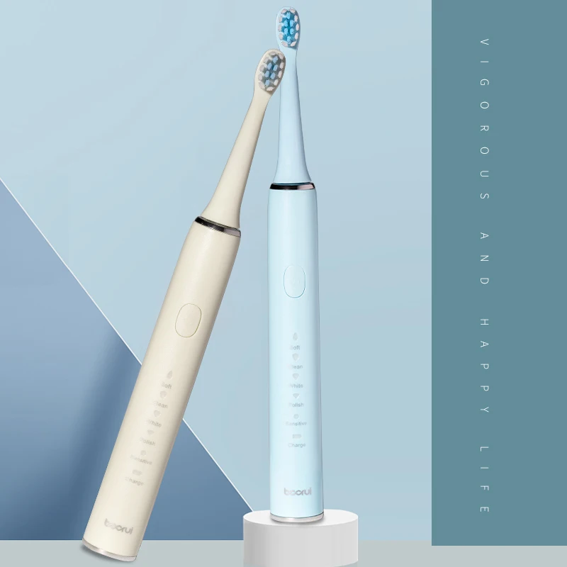 luxury electronic toothbrush 31000 vibrating frequency dupont bristle oral care 4 toothbrush head electric toothbrush factory