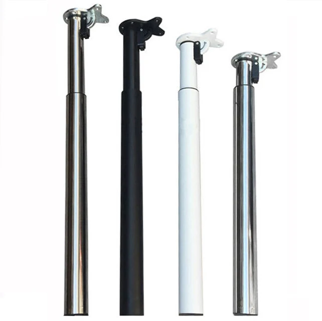 
Telescopic Folding Table Leg Living Room Height Adjustable Metal Office Chrome Furniture Desk Feet Folding Telescopic Table Legs 