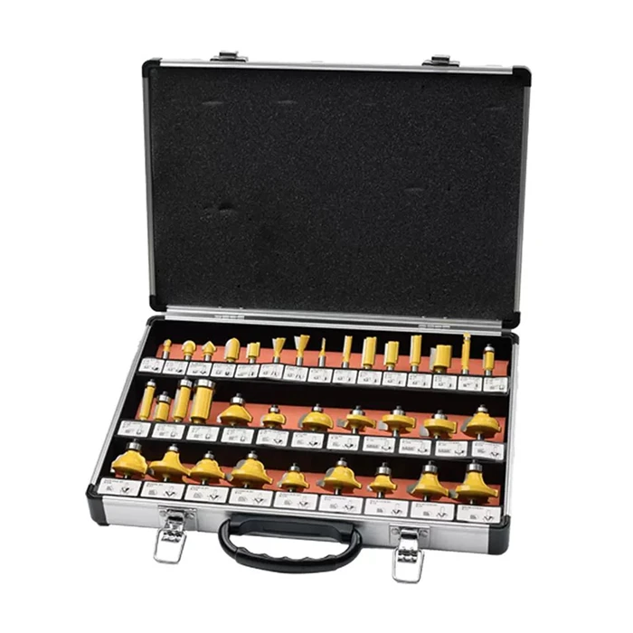 milling cutter router bit set woodworking tool accessories engraving cutting tools
