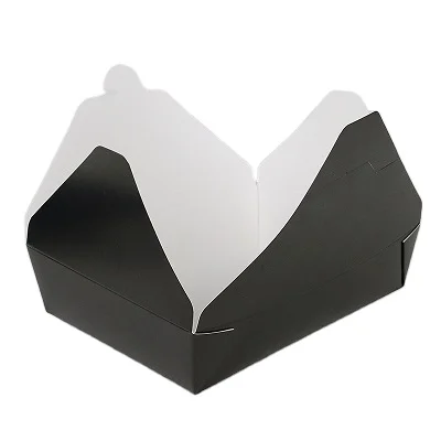 Disposable Grease-proof Paper Fried Chicken Box Lunch Takeaway Food Box For Salad Packaging