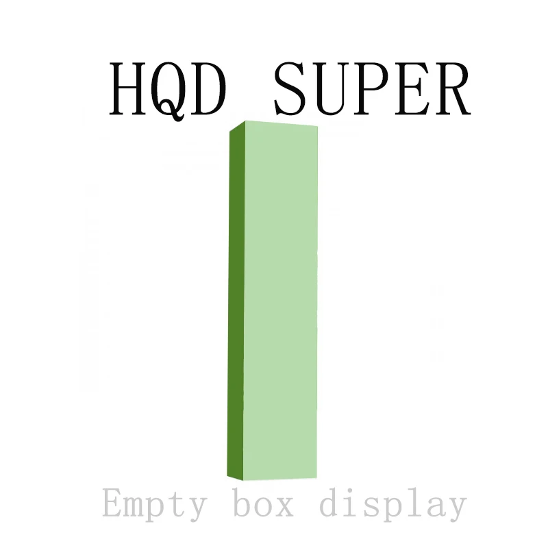 Оригинальная упаковка HQD Super 600F поставляется в 15 различных цветных коробках, свяжитесь с нами для получения более подробной информации