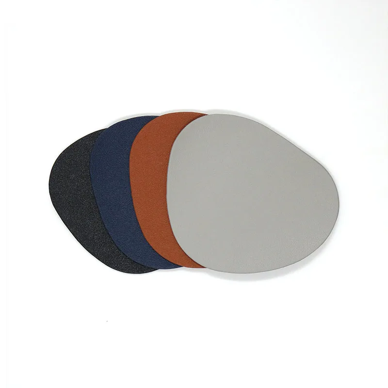 
Customize Logo Placemat Coasters Custom Tea Cup Coaster pu leather coasters 