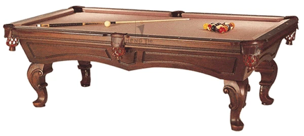 8 FT Classic Hand Carved Billiards Snooker Pool Table