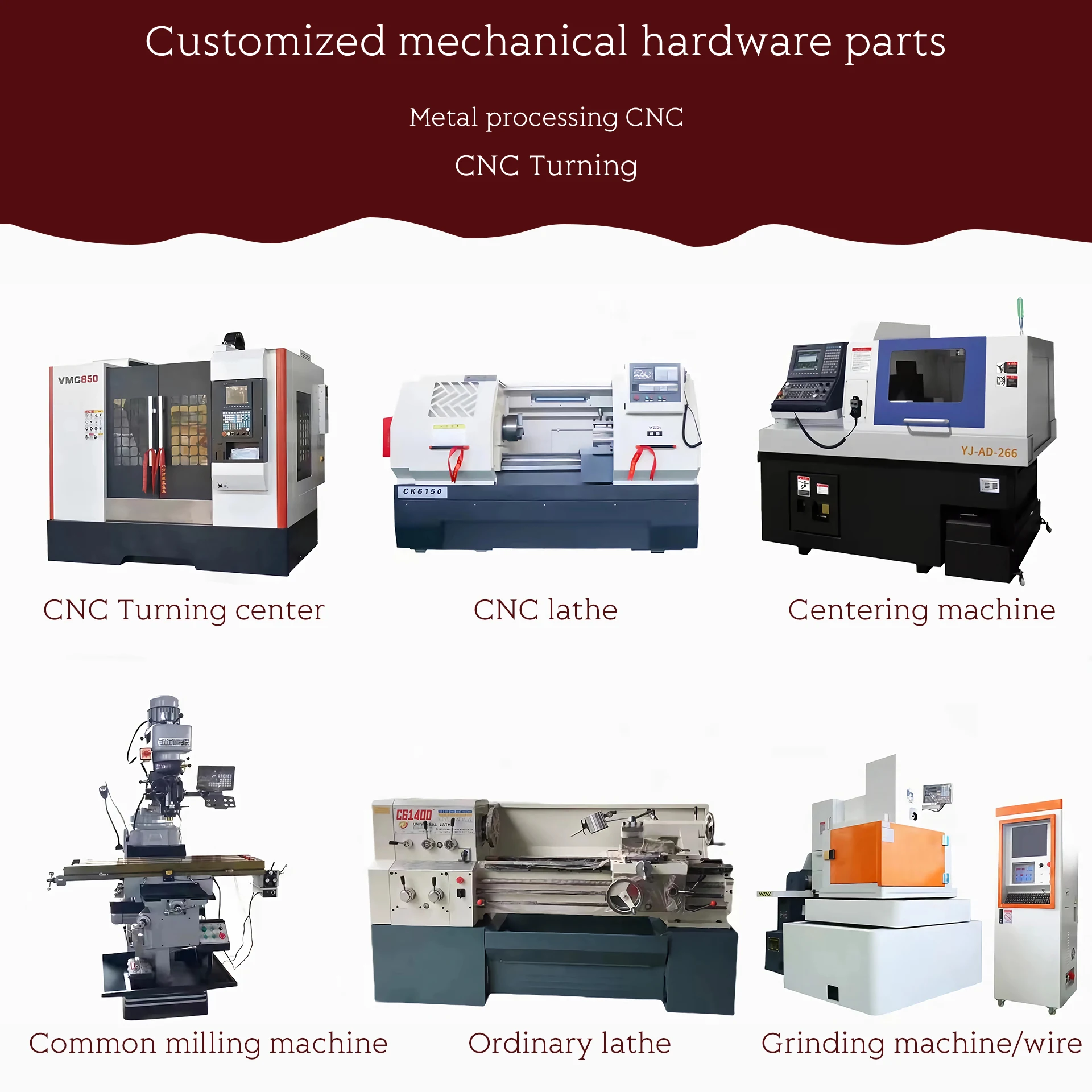 Low price CNC precision machining service, professional customization of stainless steel anodized aluminum oxide parts milling