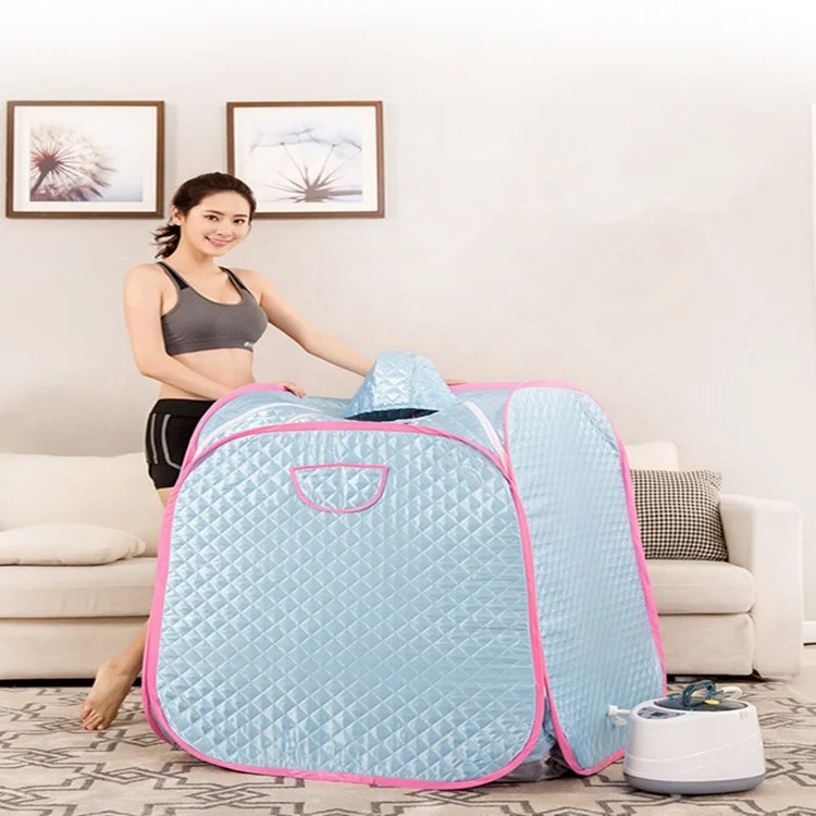 Sauna Steam Machine Control Weight Small Home Sauna Prices Foldable 1 Person Portable Beauty Spa Mini Steam Sauna Room