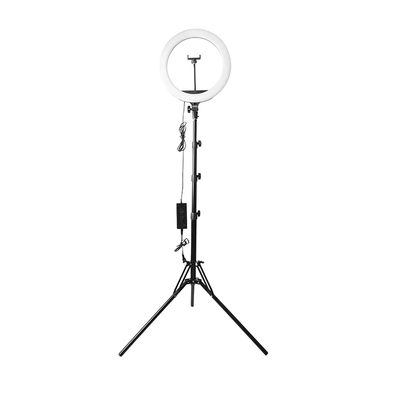 Chinese hot sale fashion  circle ring light  adjustable  beauty LED light dimmable ring light for makeup youtube blogger