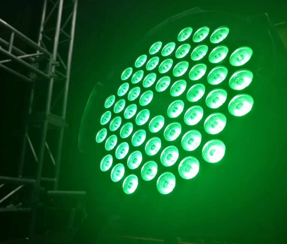 54x3W RGB 3in1 LED Par Light Dmx Control Disco Dj Party Wedding Show Event Wash Lighting