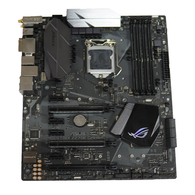 Новая материнская плата для игрового настольного компьютера ROG STRIX Z270E поддерживает DDR4 с USB Type-C положительным LGA 1151 64