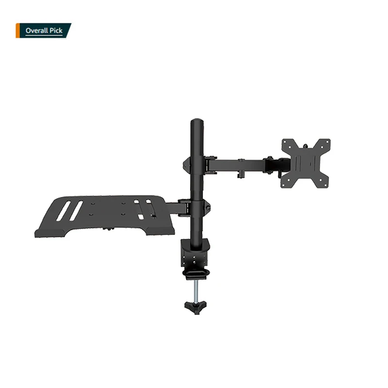 Laptop Monitor Stand Arms Dual Monitor Mount Bracket Laptop and LCD Monitor Arm Laptop Mount Stand