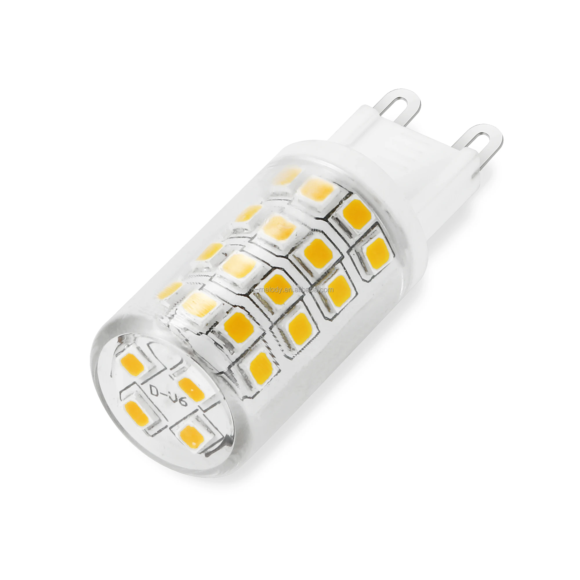 Top Ceramic 4.5W G9 led bulb Flicker free CRI90 RA90 110V 220V dimmable light 230v E11 E12 E14 E17 BA15D Lamp 24V 2700k 3000K