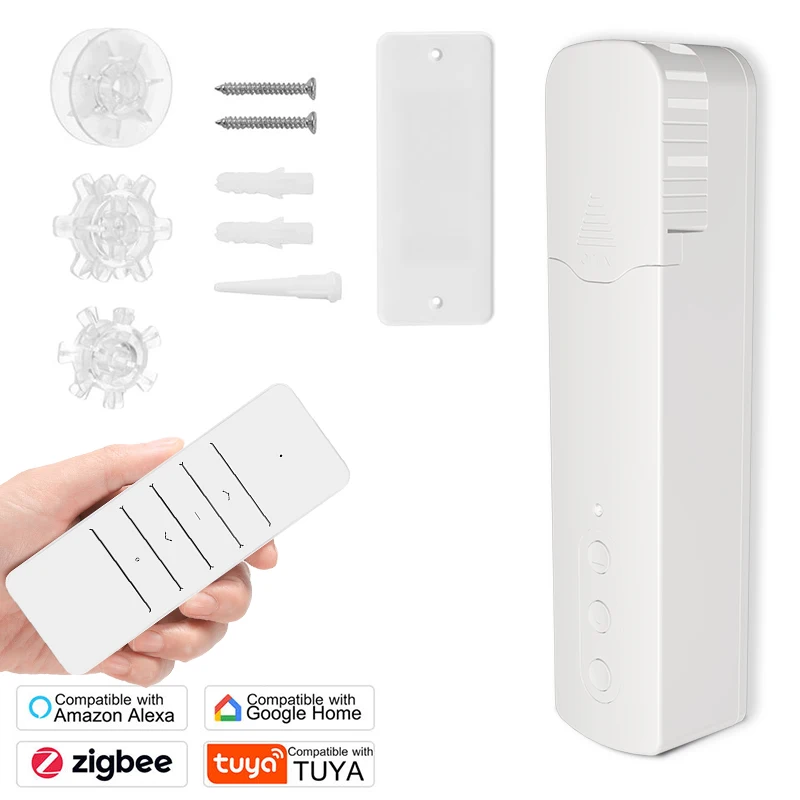 Tuya Smart Driver Motor Electric Roller Blind Motor Chain Motor For Manual Blinds Tuya App Google Home Alexa Voice Control