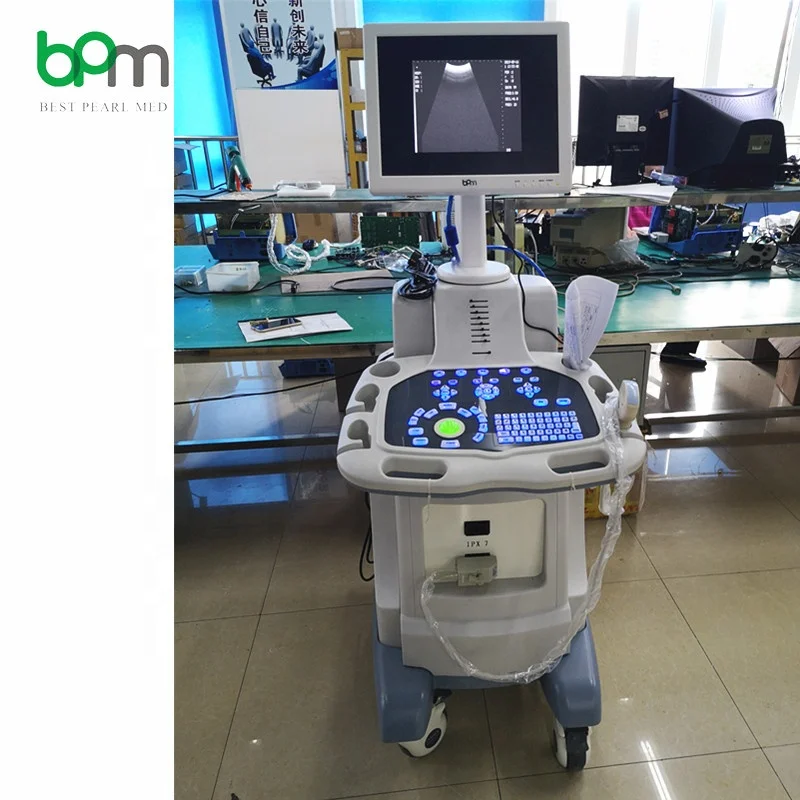 Cheapest Trolley B/W B Ultrasound Price 2D Cheap Ultrasound Machine