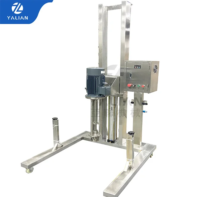 Top Quality Lipstick Machine Cosmetics Manufacturing Equipment Emulsifier Vacuum Homogenizer Mixer Machine