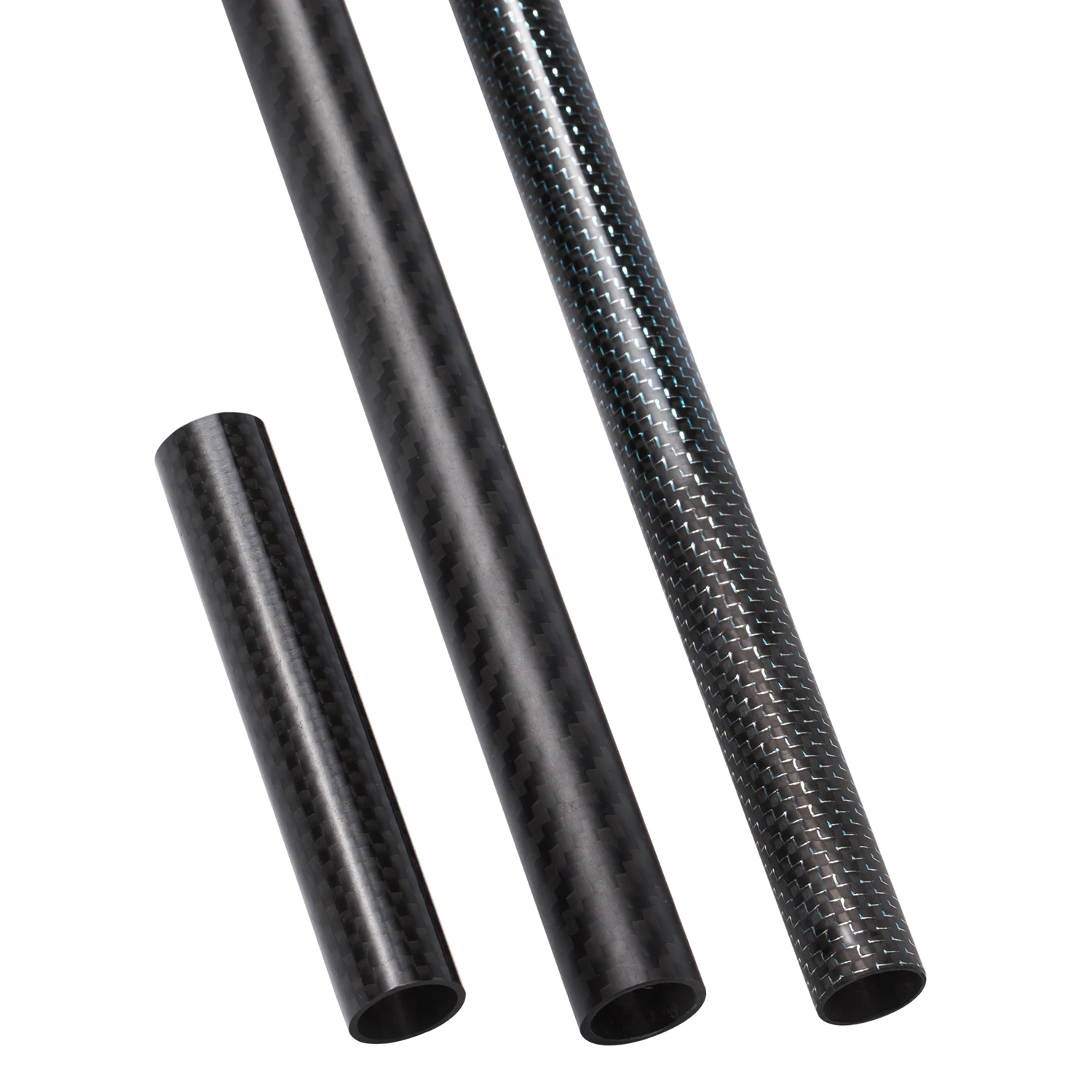 3K Carbon Fiber Tube 12mmx10mmx200mm RC 12mm OD, 10mm ID, 200mm length