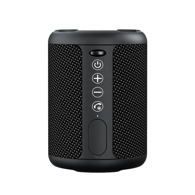 Outdoor Portable Mini Speaker Wireless IPX6 Waterproof Speaker 16W Loud Sound TWS Pairing 16H Playtime Speaker with RGB Lights