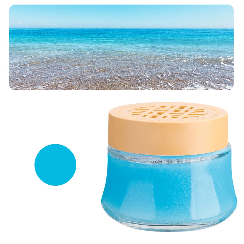 60g red orange blue black glass pack solid perfume unique