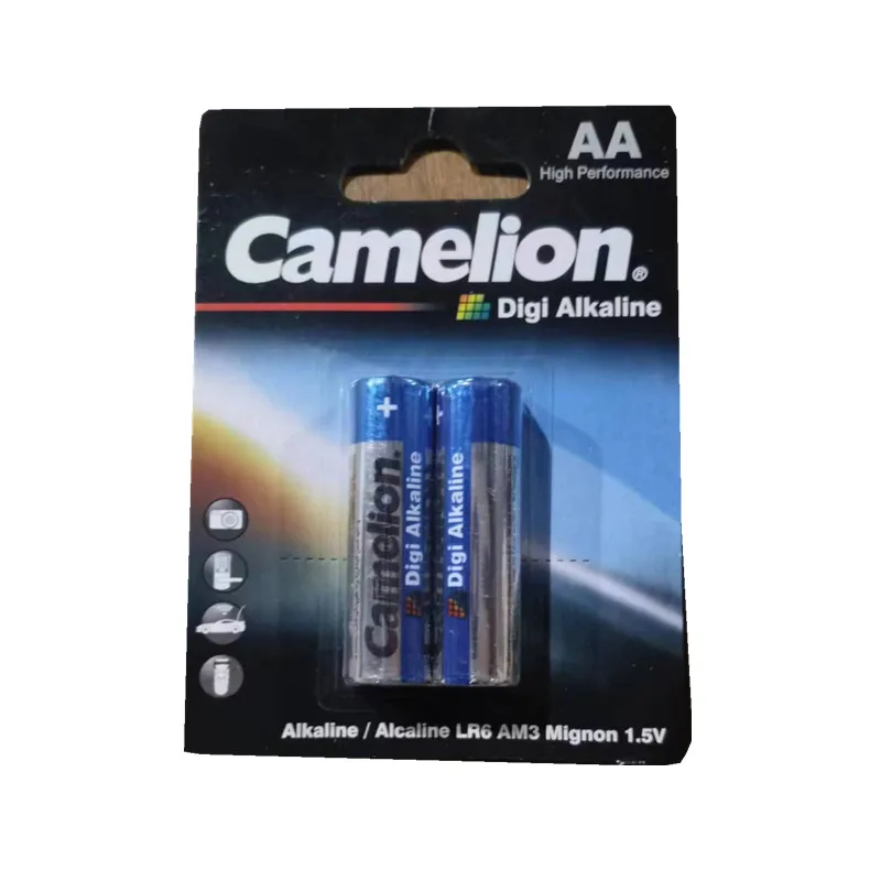 Factory production customized Camelion aa alkaline  Aaa Size Lr6 For Camelion 1.5v alkalin batteries dry cell 2A battery