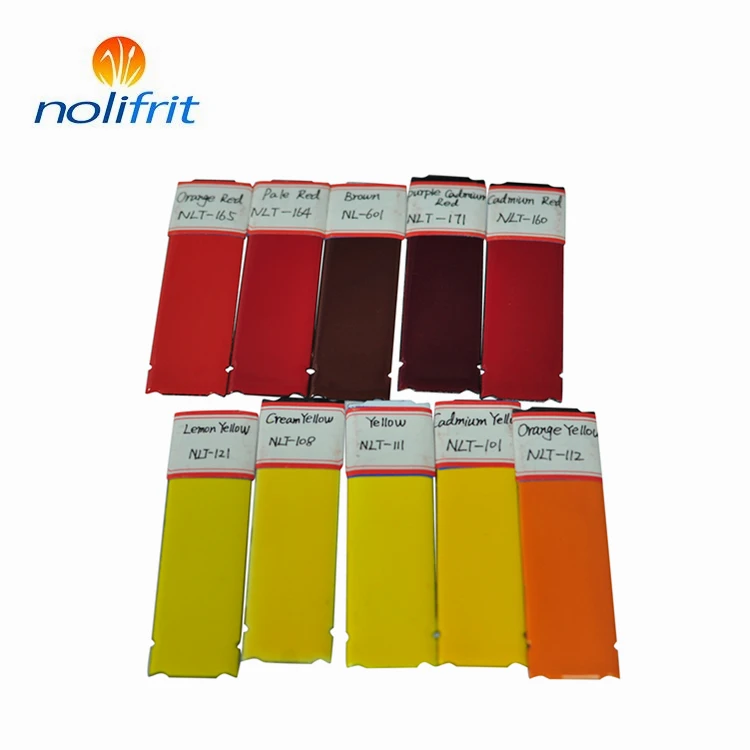 Noli yellow enamel pigment powder for enamelware/kitchenware porcelain signage
