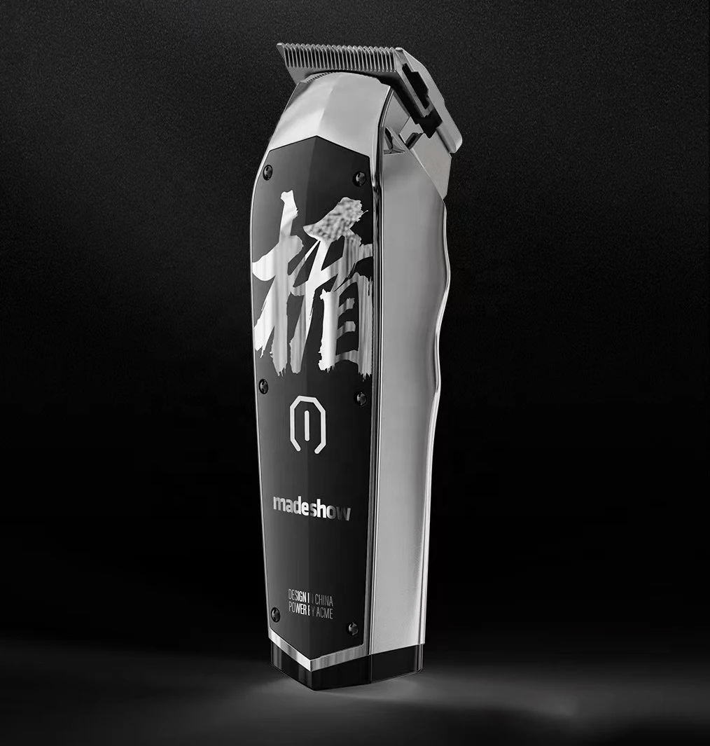 New design salon hair clipper Oil head electric Broche del pelo hair trimmer Cordless Barber clipper machine