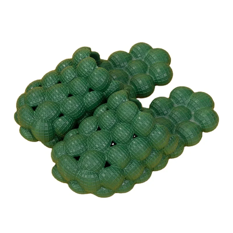 EVA Breathable Women Flat Slippers Characteristic Bubbles Casual Summer Outdoor Indoor Beach Funta