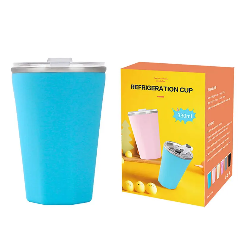 Wholesale outdoor travel portable keep colder wine cooling cups freezing cup