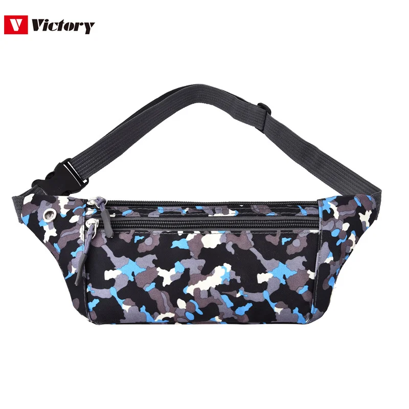 Fashion Small Running Belt Sport Gym Mobile Phone Fanny Pack Pouch Waterproof Reflective Waist Bag Wallet Travel Unisex Key Pcs