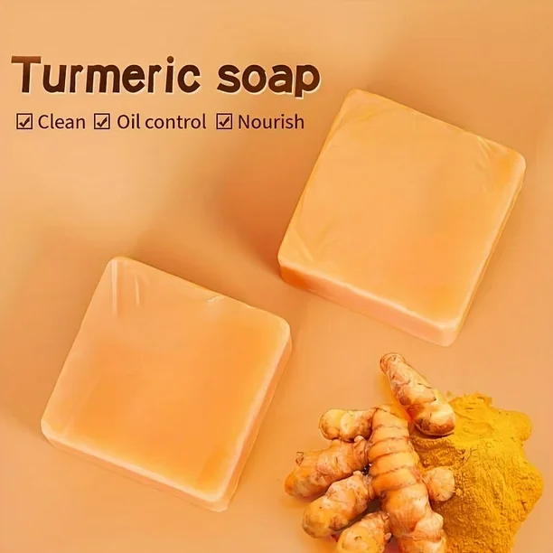 Customized Organic Essential Oil Exfoliating Deep Cleansing Moisturizing Whitening Soap Turmeric Handmade Soap