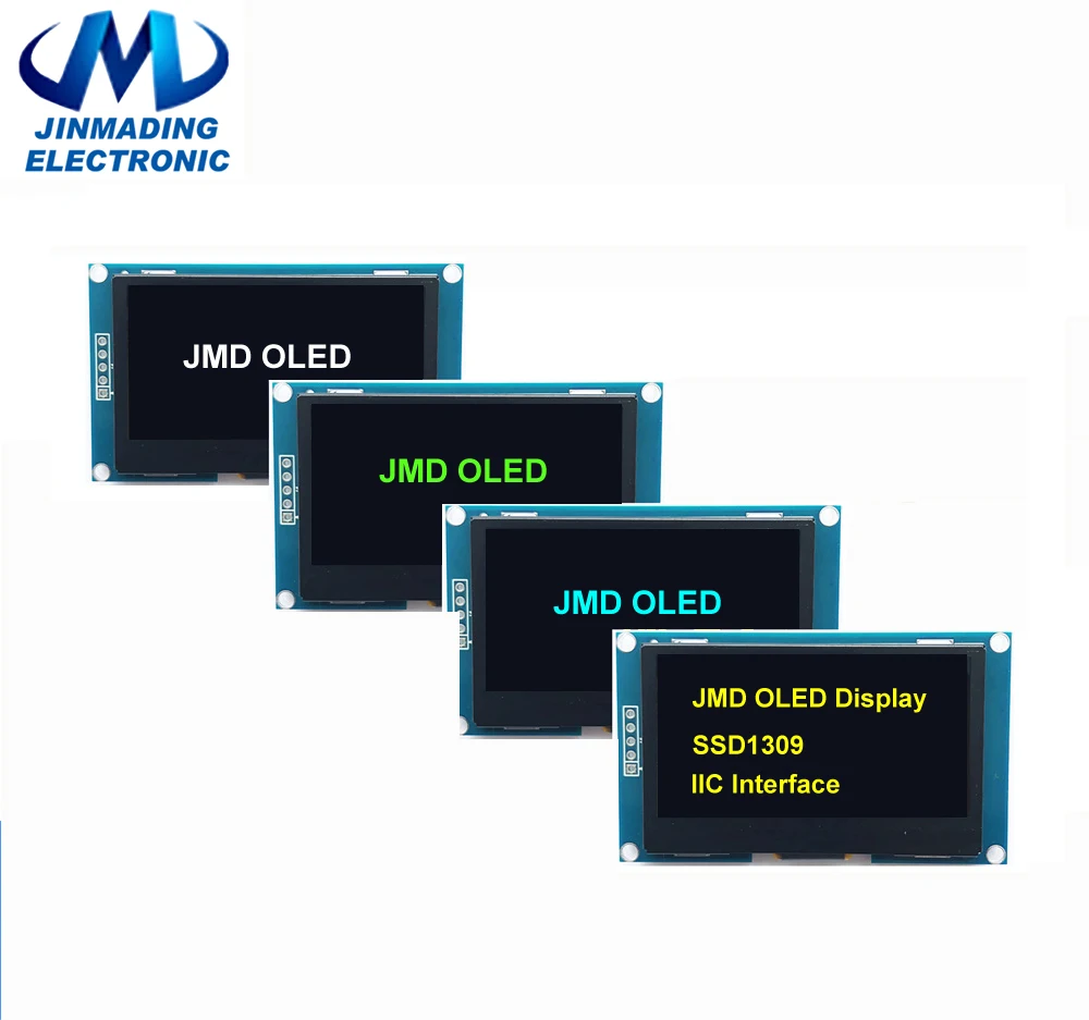 Драйвер SSD1309 интерфейс IIC OLED-экран 2 42 дюйма белый синий желтый зеленый OLED-дисплей 128x64