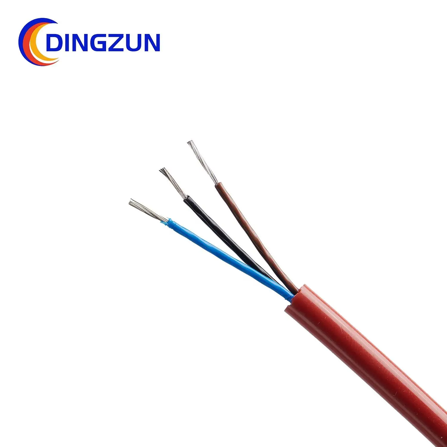 DingZun высокотемпературный плетеный провод UL20712 Электрический кабель 4 ядра 5 мм 18 AWG FEP гибкий для электронных