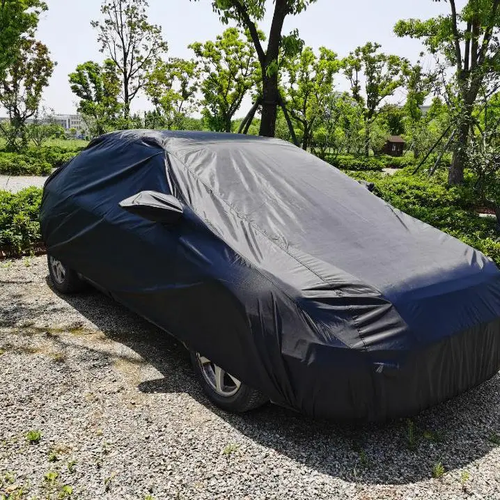 Hot Selling Outdoor Car Cover Waterproof Polyester Oxford 210D Car Windshield Cover for Ice and Snow