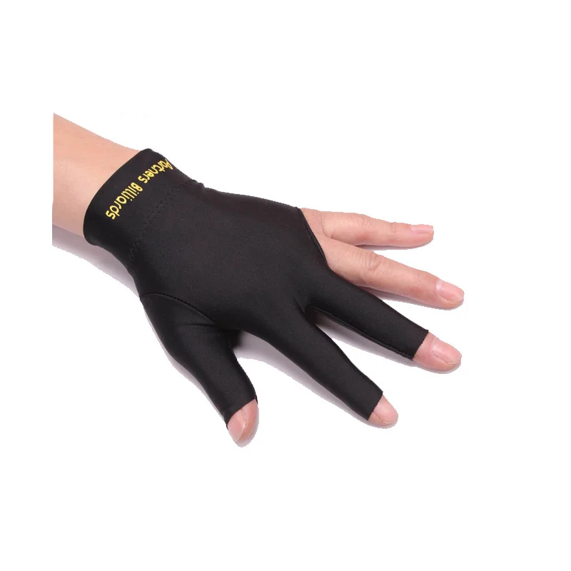 3-finger billiards gloves