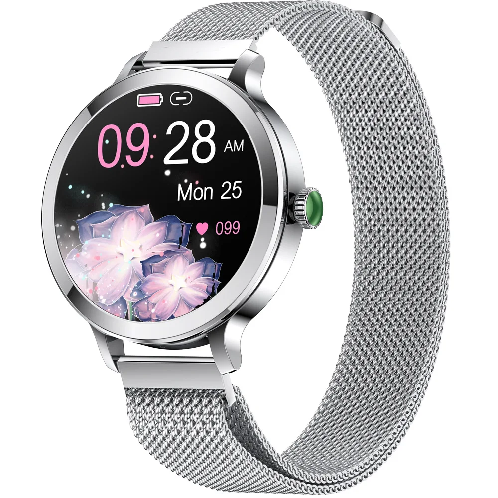 Metal Steel Strip Ultra-thin Sports Health Sleep Monitoring High-definition AMOLED Bluetooth Phone Smartwatch