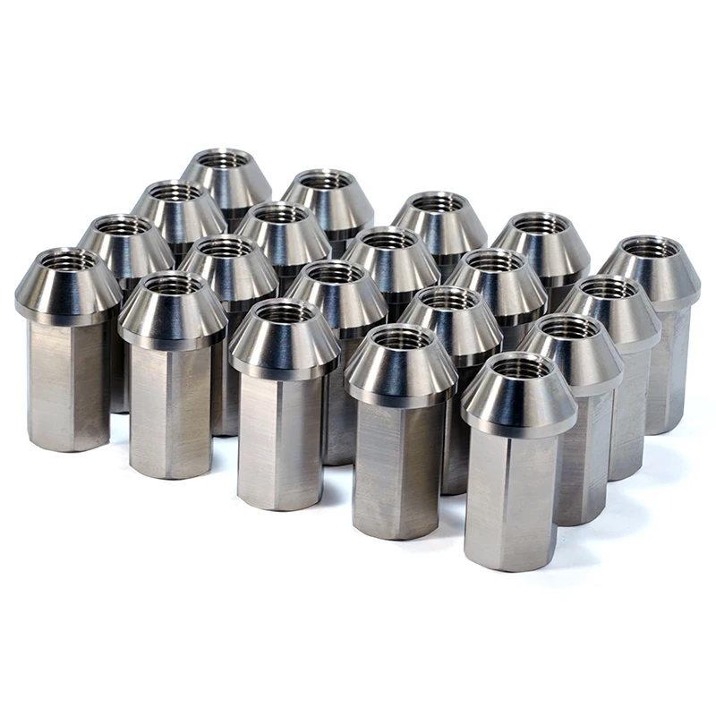 M12,M14 Wholesale Gr5 Titanium Alloy Wheel Nuts Titanium Lug Nuts For Car