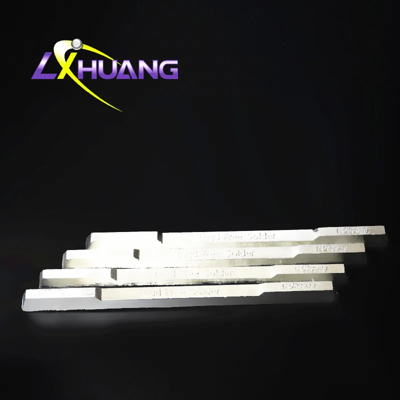 Lichuang high quality pure tin Sn99.9 lead free solder bar for electro plating soldering welding rod