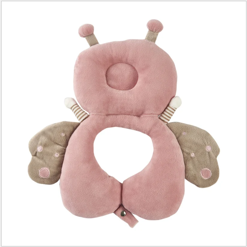 U-Shaped Head Support Baby car seat & Stroller headrest Pillow Soft Head and Neck Support for Kids