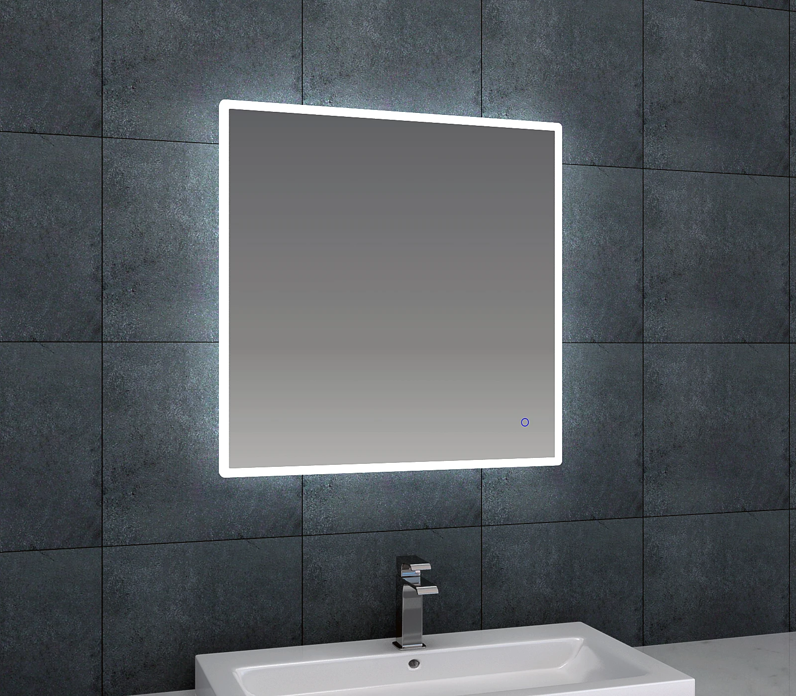 Millen bathroom mirror switch touch LED touch mirror light bathroom bath mirrors