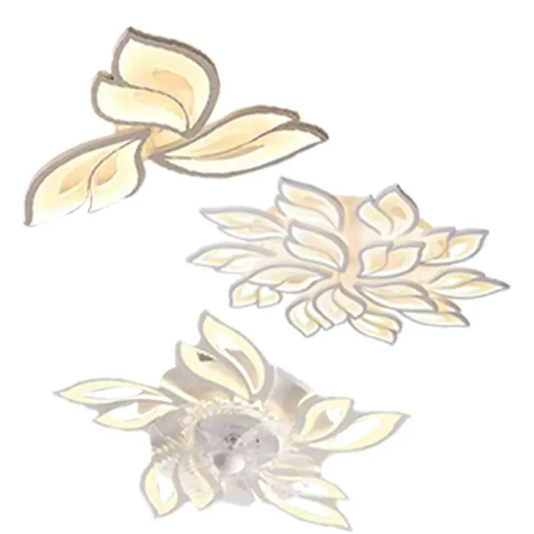 Hot Sale 2024 New Trend Modern Black Dimmable Decoration Fixtures House Light LED Ceiling Lamp