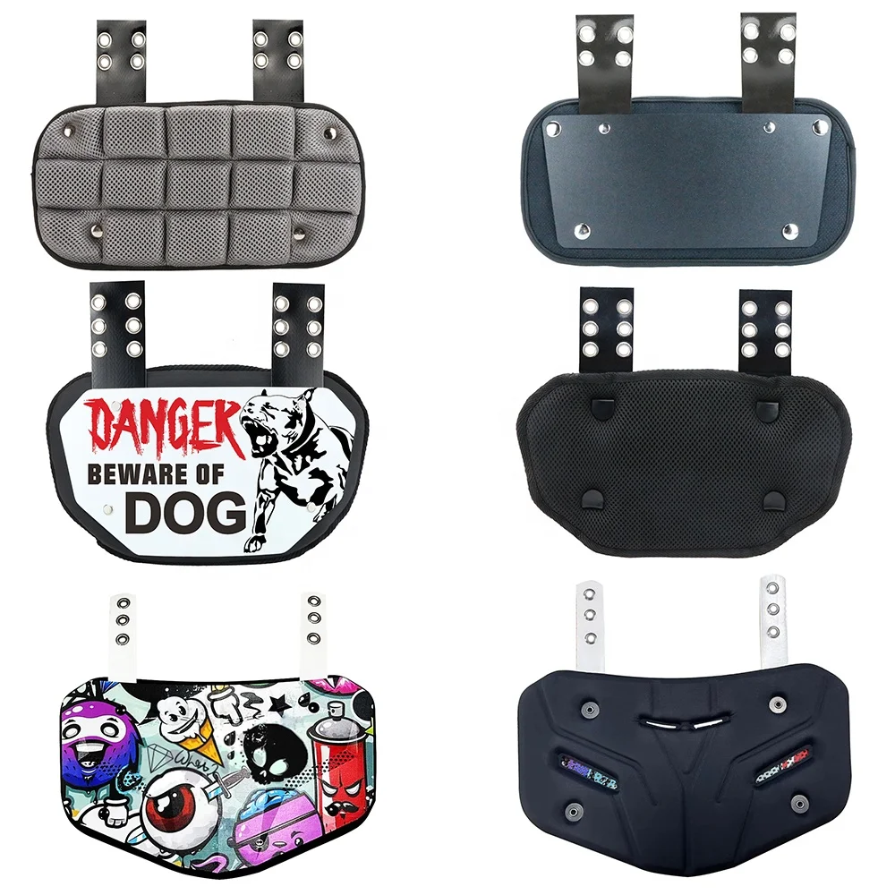 Football Sports Back Plate - Rear Protector Lower Back Pads For Football Players Training Equipment