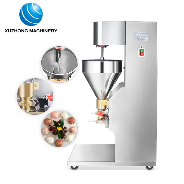 High Speed Fishball Meat Ball Machine Automatic Fish Ball Meatball Machine Maker Industry Fish Ball Meat Product Making Machines