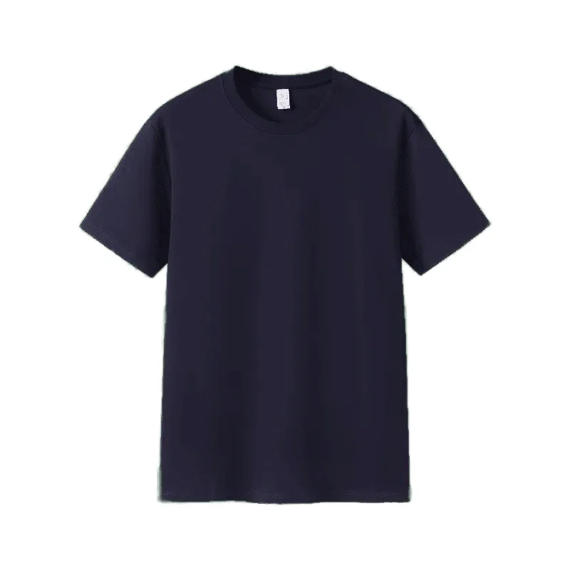 Custom Logo Anti-Wrinkle washed oversize t shirt  Blank plain short sleeve solid color cotton  t-shirt women