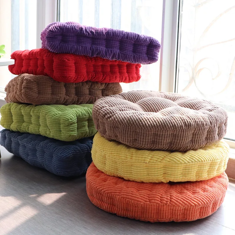 extra soft and thick red/black/yellow/orange many colors indoor/outdoor chair seat cushion durable seat cushion home chair pad
