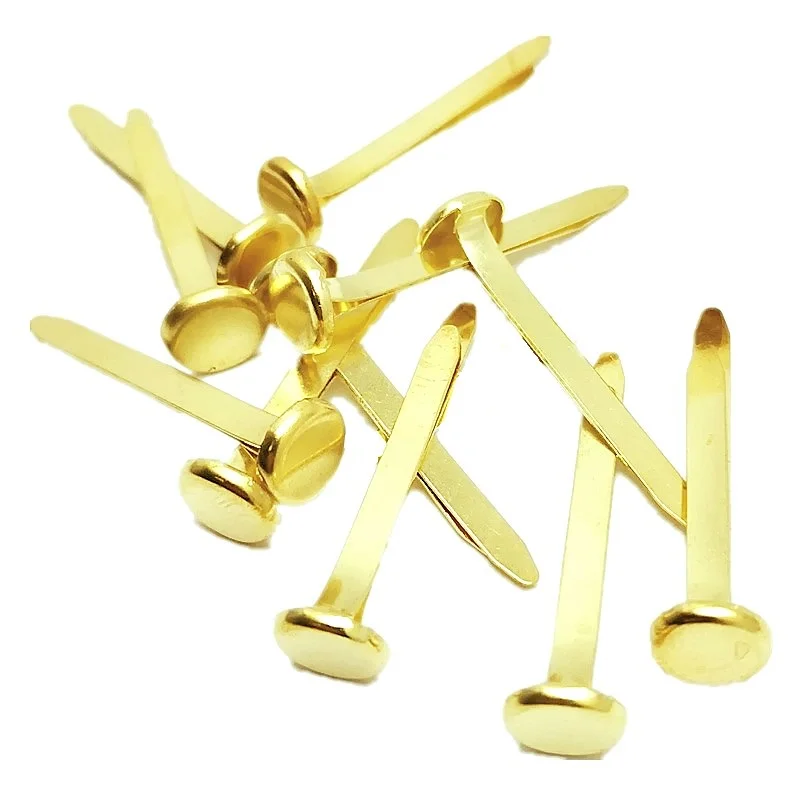 Metal paper fastener Craft Brads for scrapbooking school office