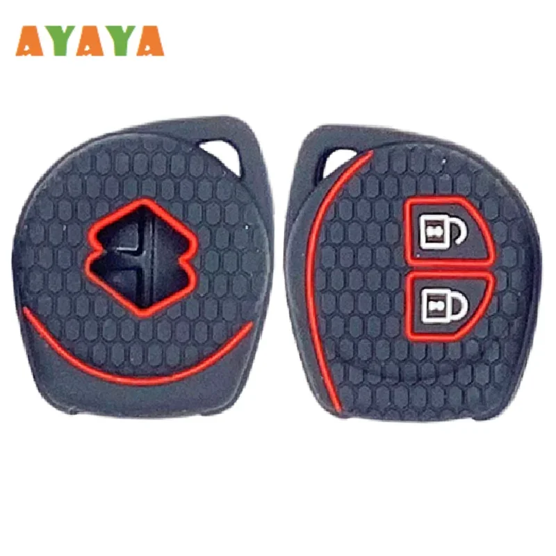 For Suzuki Swift Grand Liana SX4 Window Vitara Spresso Amagatarai Celerio Jimny Ciaz Silicone Car Key Case Cover Fob Accessories