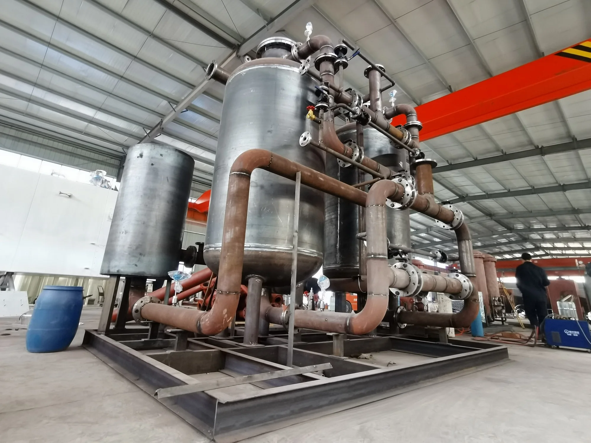 AZBEL cryogenic air separation liquid nitrogen deep freezer for cold assembly
