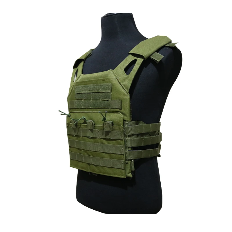 2023 Wholesale Outdoor 600D Oxford Tactical Professional Chaleco Tactico  Molle Tactical Vest Training Combat Plate Carrier